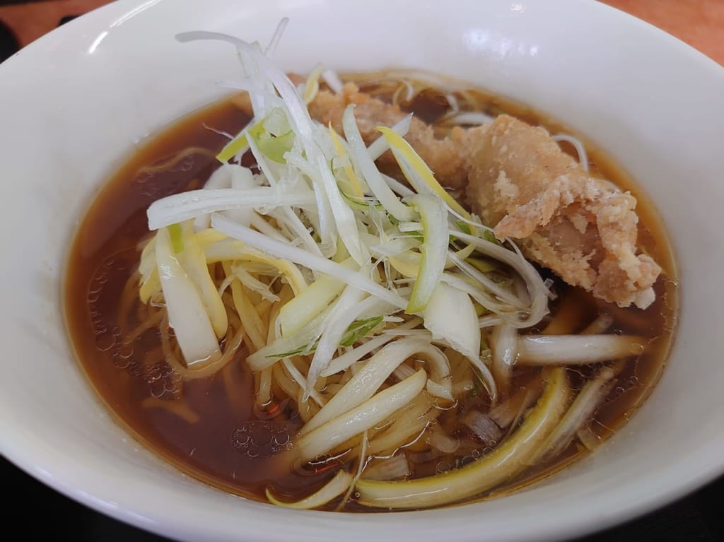 からあげのせ醤油ラーメン
