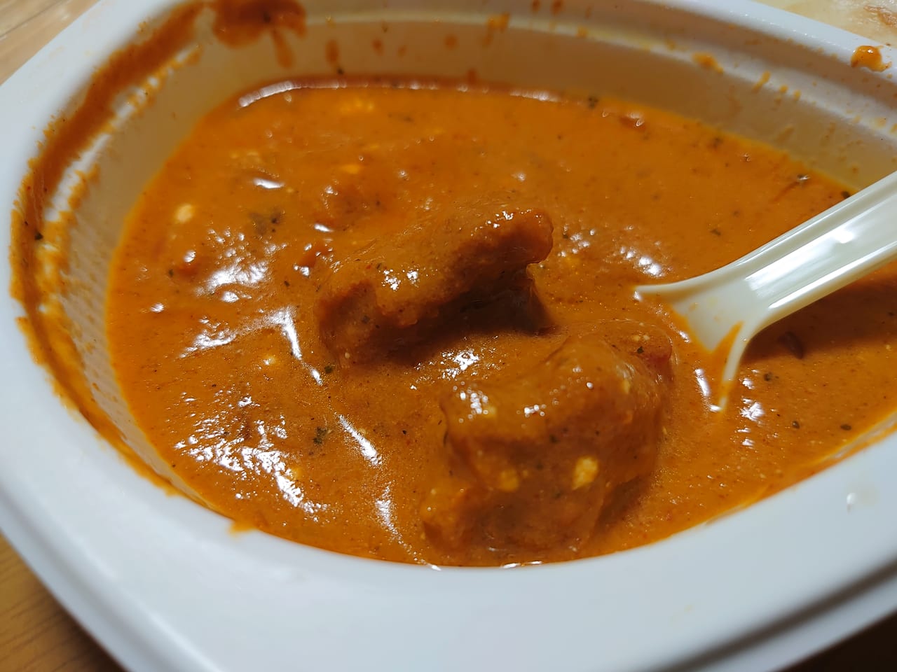 チキンカレーのチキン