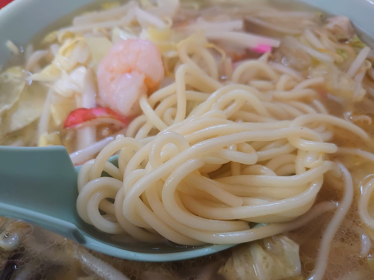 長崎チャンポンの麺