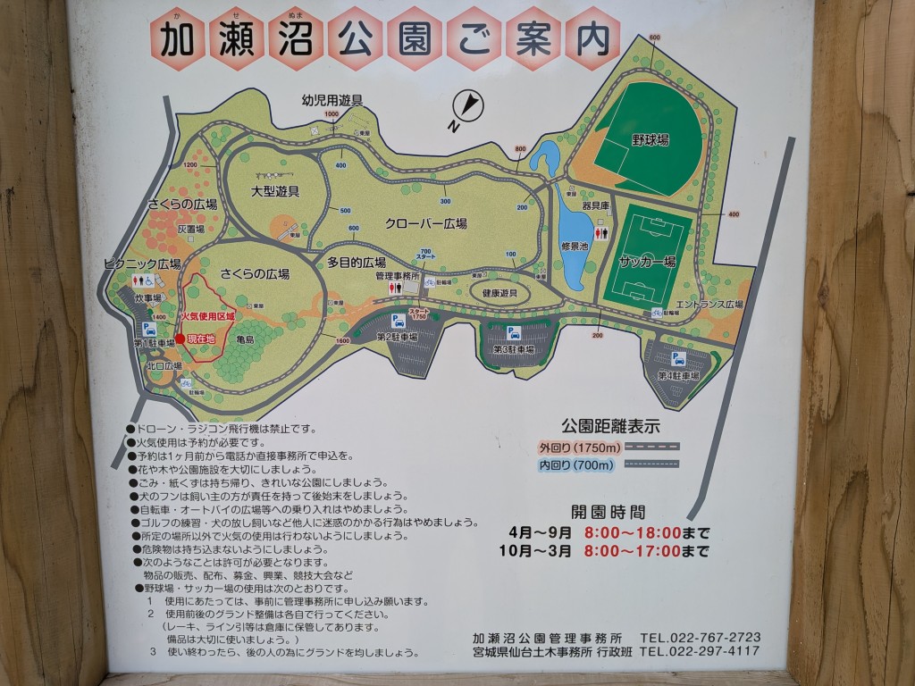 加瀬沼公園２