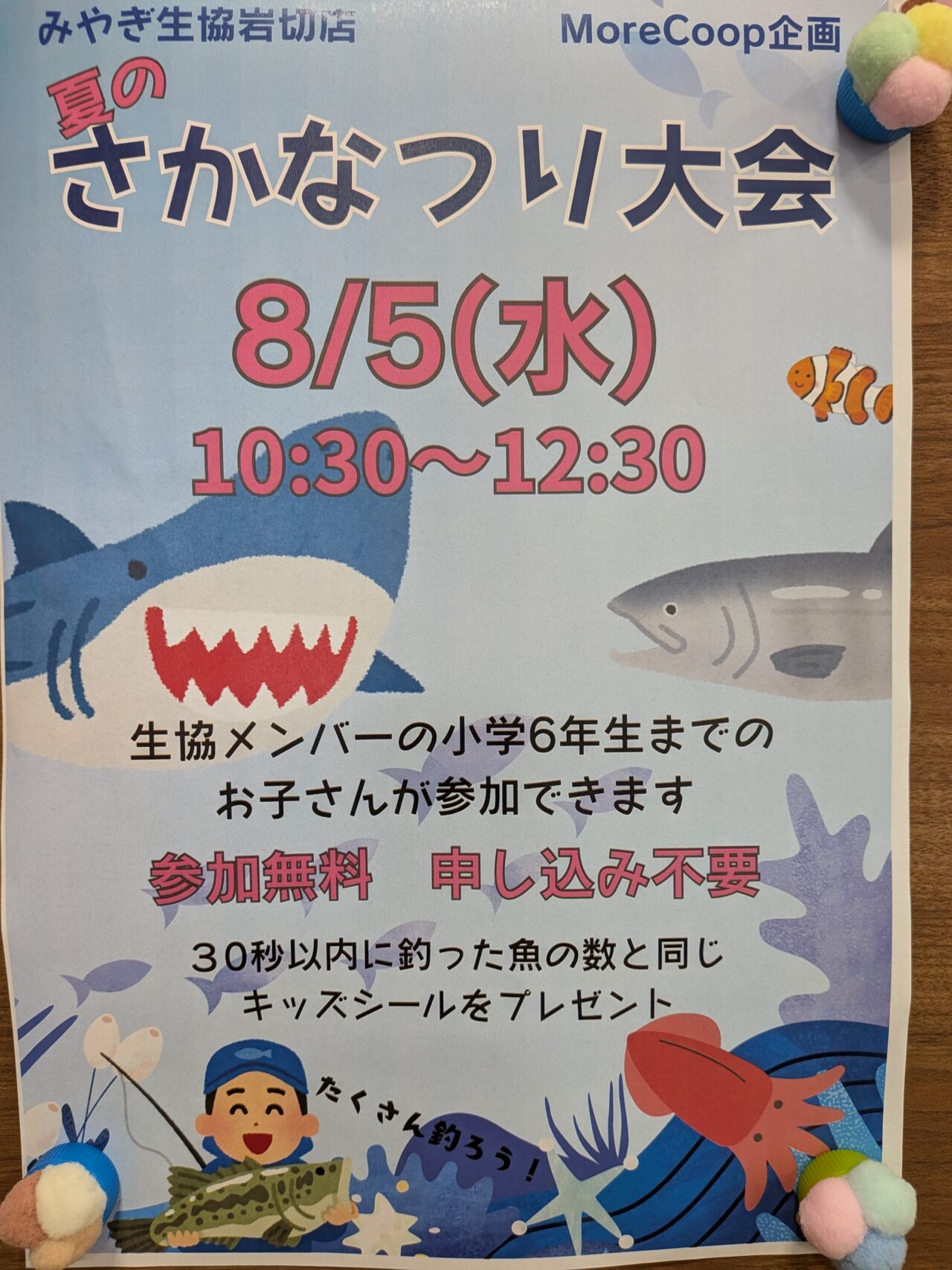 夏のさかなつり